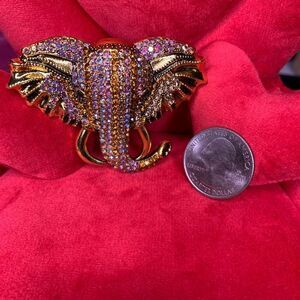 Elephant Head brooch